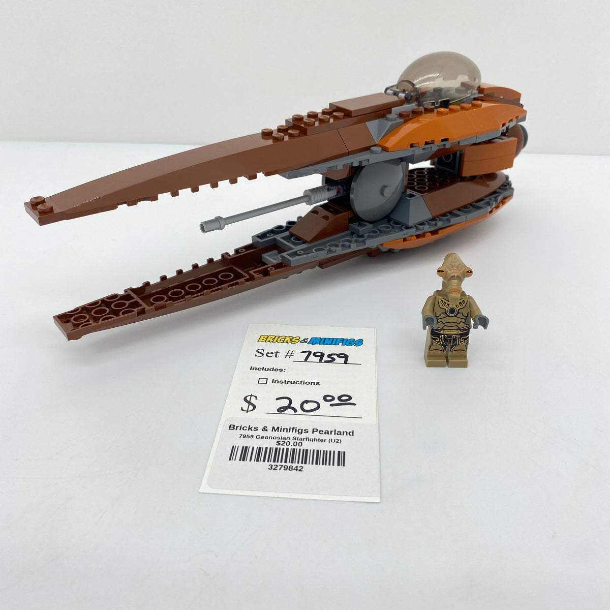 7959 Geonosian Starfighter (U2) product image 1, provided for visual reference and product detail review