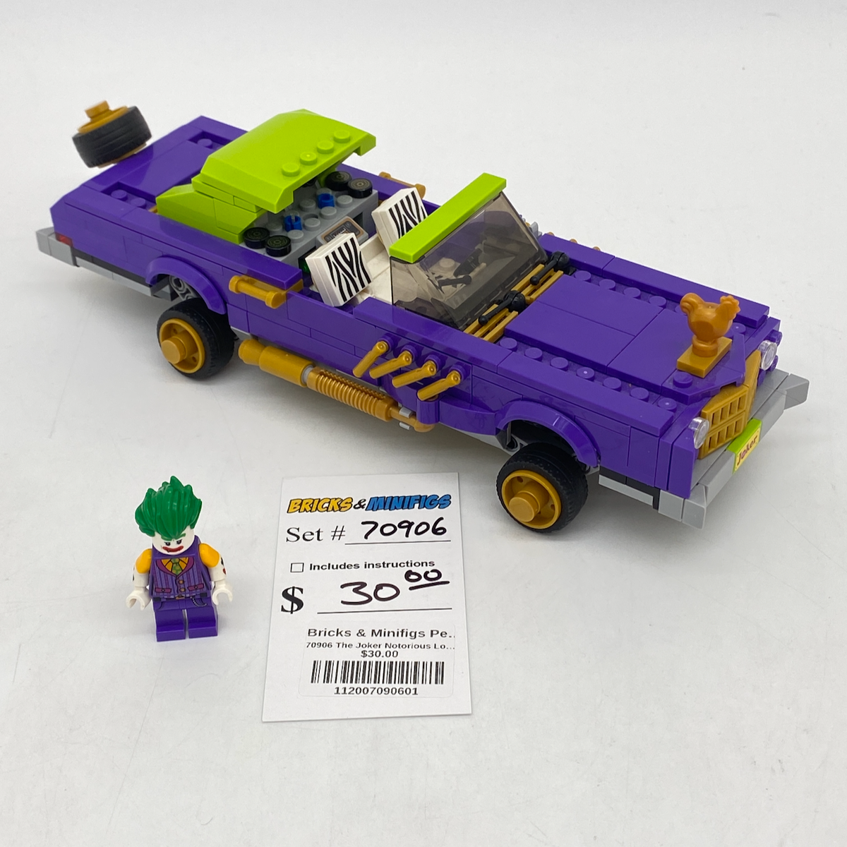 70906 The Joker Notorious Lowrider (U1) product image 2, provided for visual reference and product detail review