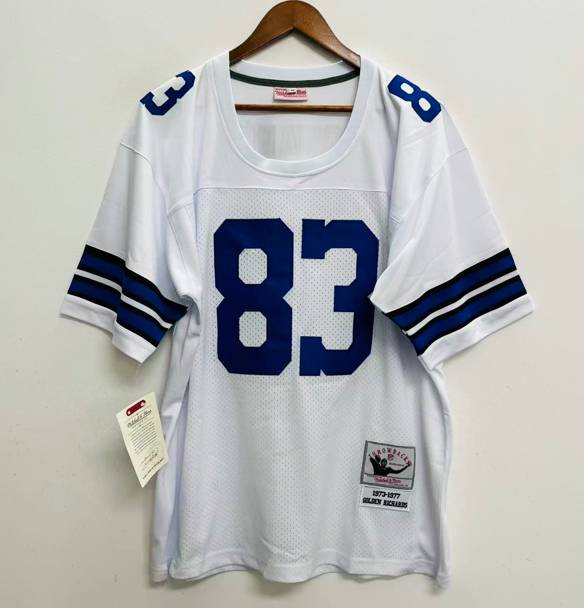 Golden Richards Dallas Cowboys Official NFL Jersey white product image 2