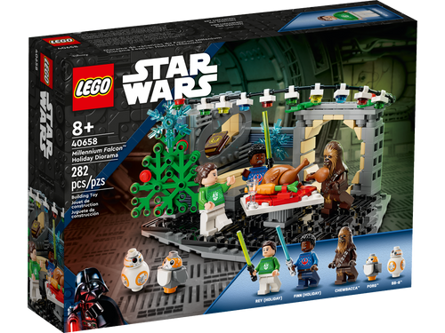 40658 Millennium Falcon Holiday Diorama product image 1, provided for visual reference and product detail review