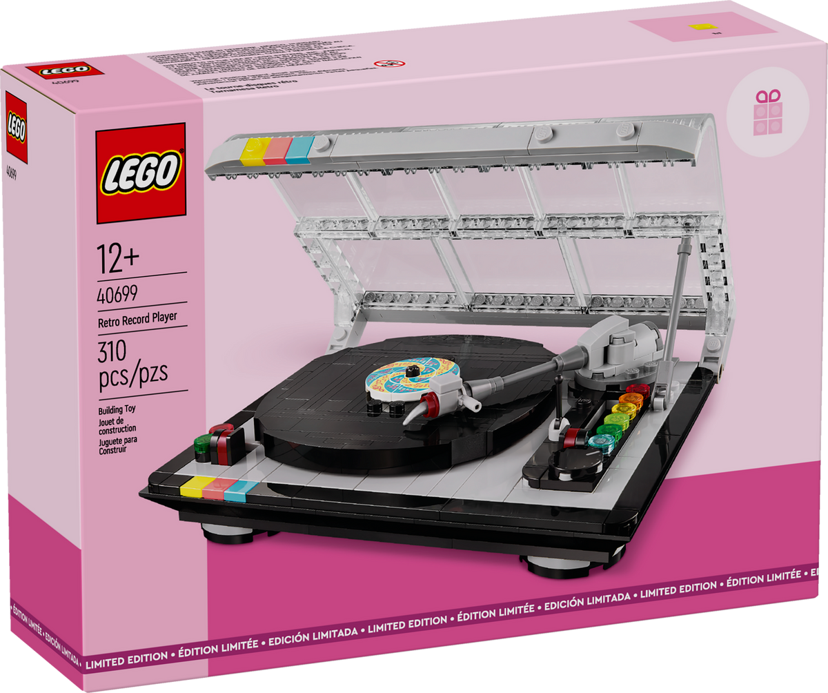 40699 Retro Record Player product image 1, provided for visual reference and product detail review