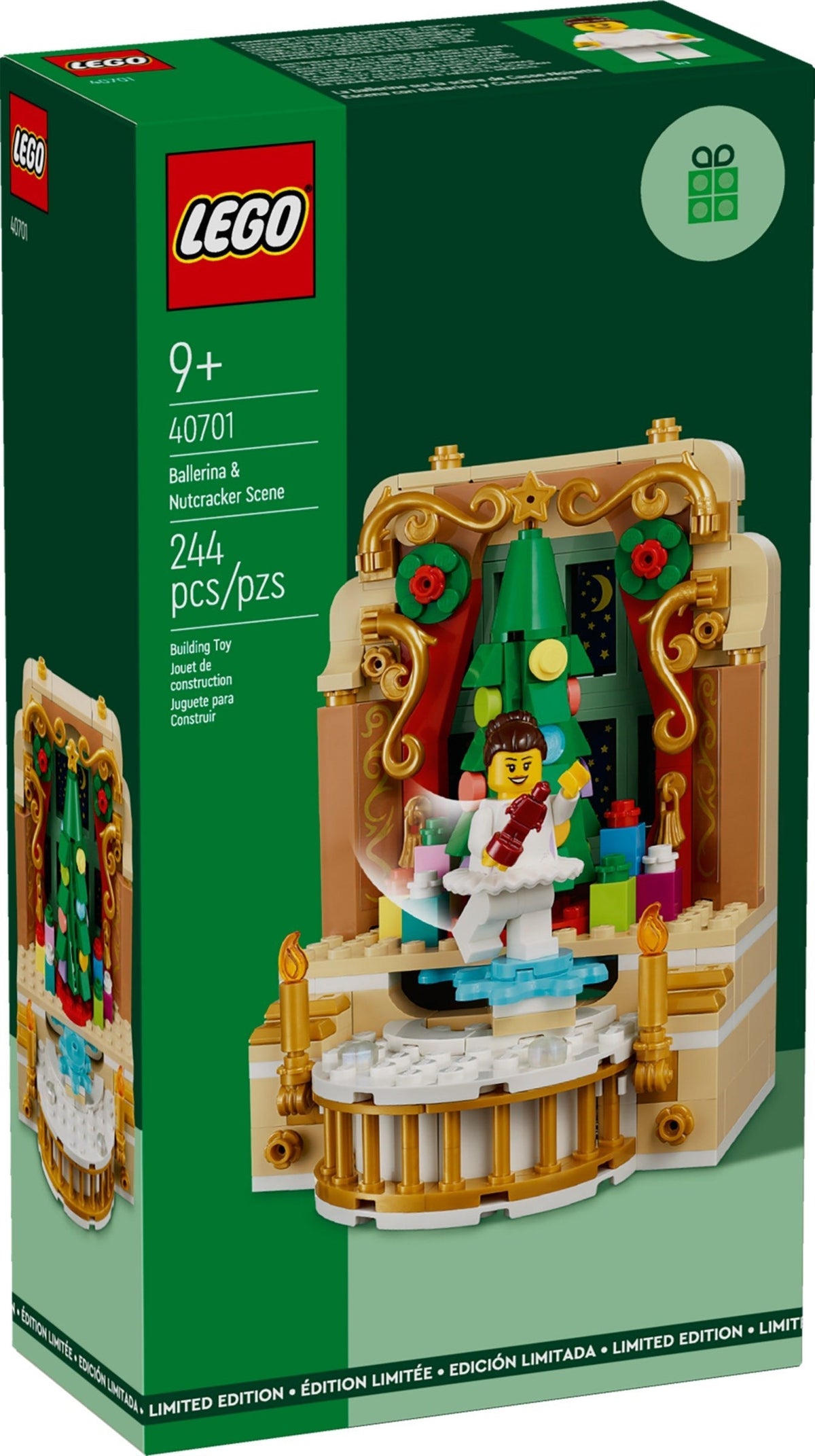 40701 Ballerina & Nutcracker Scene product image 1, provided for visual reference and product detail review
