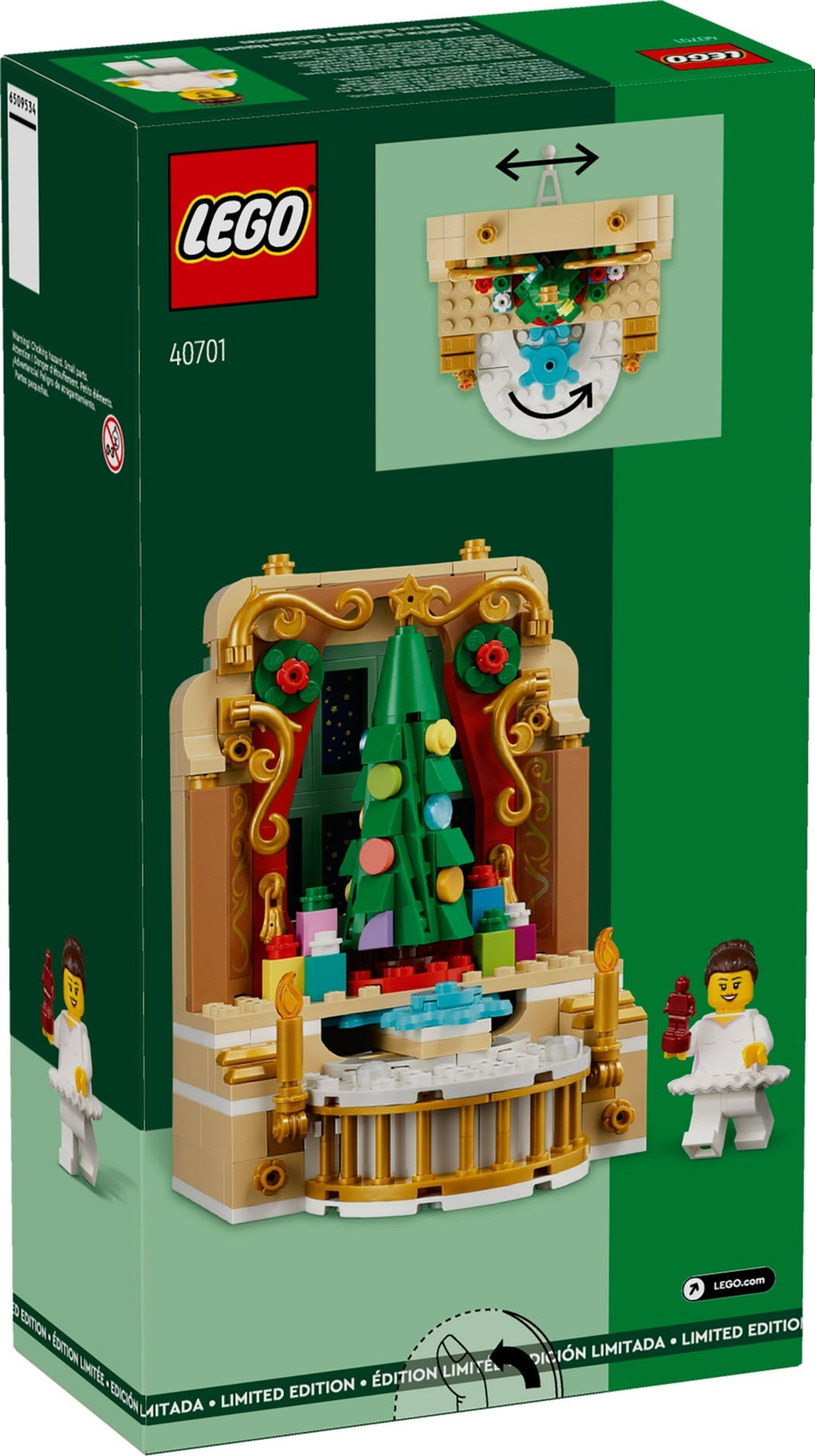 40701 Ballerina & Nutcracker Scene product image 3, provided for visual reference and product detail review