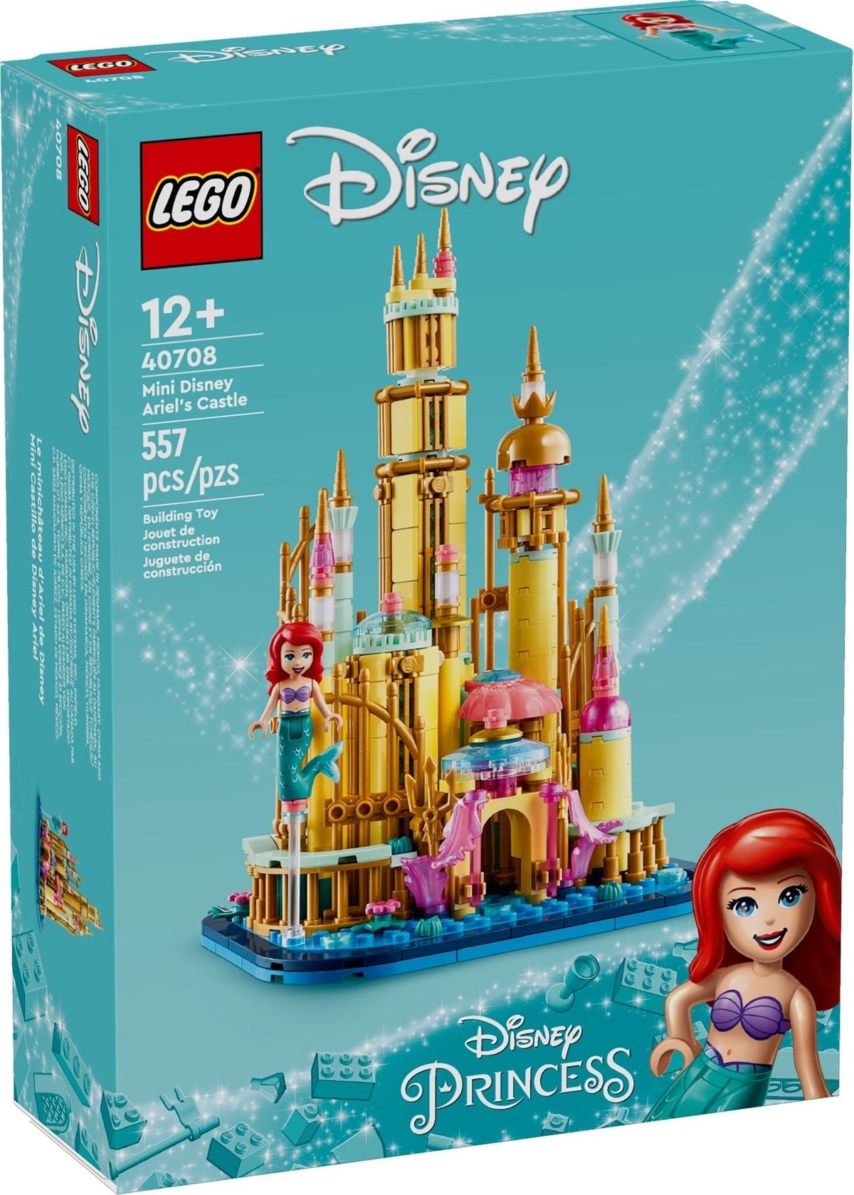 40708 Mini Disney Ariel's Castle product image 1, provided for visual reference and product detail review