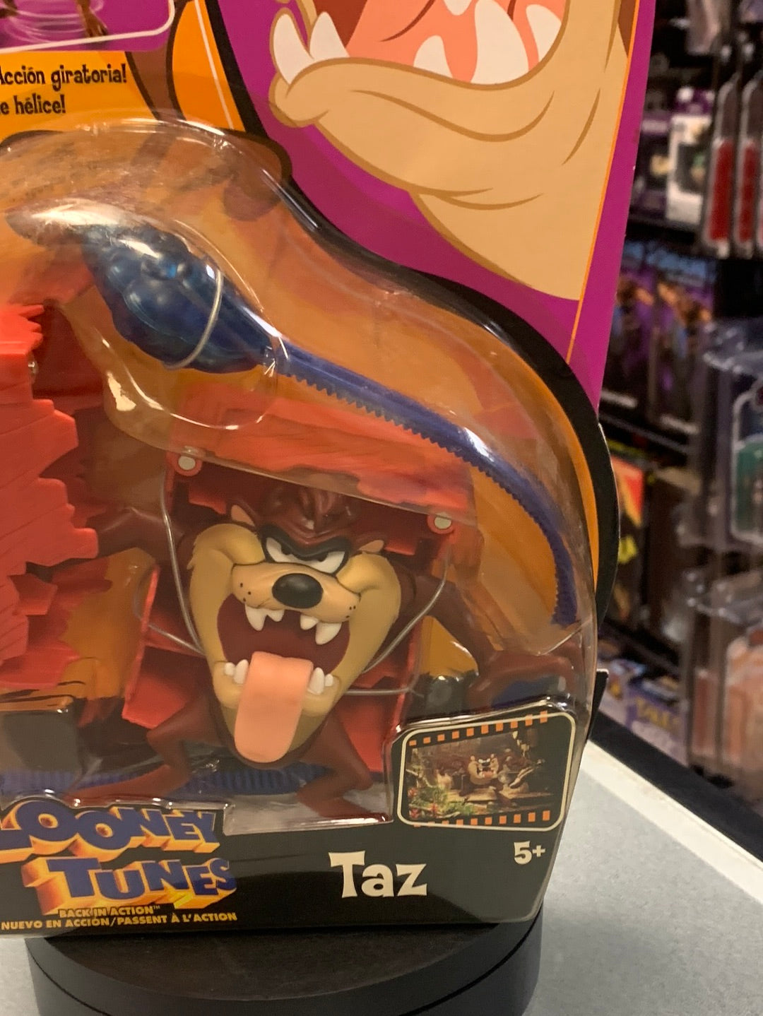 Taz Mainian Devil (Vintage Looney Tunes, Mattel) SEALEDn product image 4, provided for visual reference and product detail