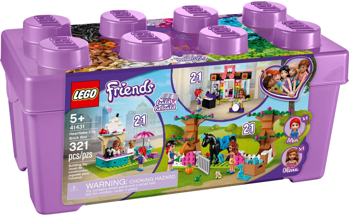 41431 Heartlake City Brick Box product image 1, provided for visual reference and product detail review