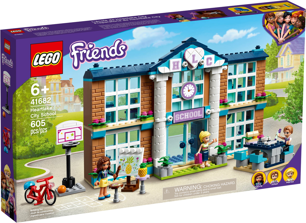 41682 Heartlake City School product image 1, provided for visual reference and product detail review