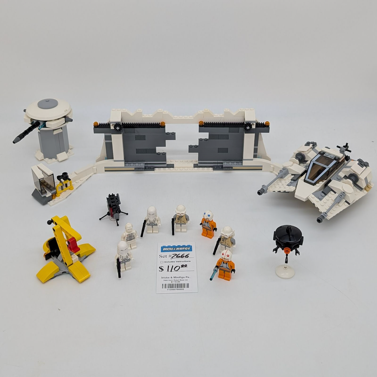 7666 Hoth Rebel Base (U) product image 1, provided for visual reference and product detail review
