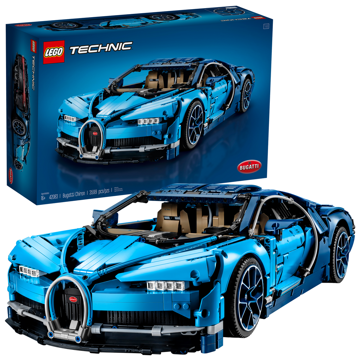 42083 Bugatti Chiron product image 3, provided for visual reference and product detail review