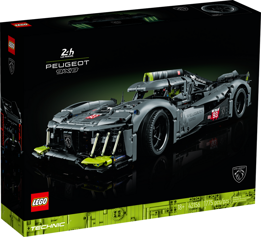 42156 PEUGEOT 9X8 24H Le Mans Hybrid Hypercar product image 1, provided for visual reference and product detail review