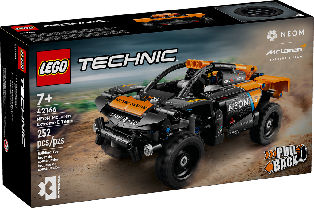 42166 NEOM McLaren Extreme E Race Car product image 1, provided for visual reference and product detail review