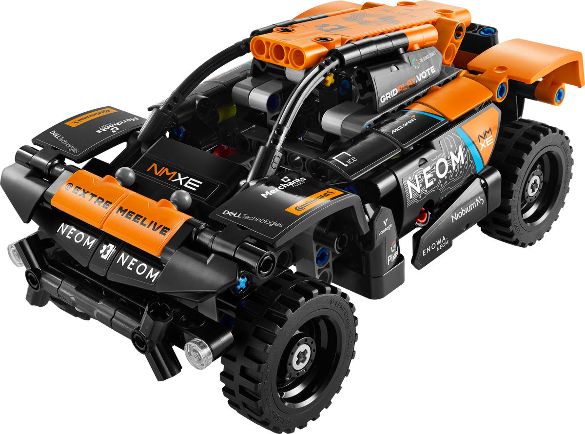 42166 NEOM McLaren Extreme E Race Car product image 2, provided for visual reference and product detail review