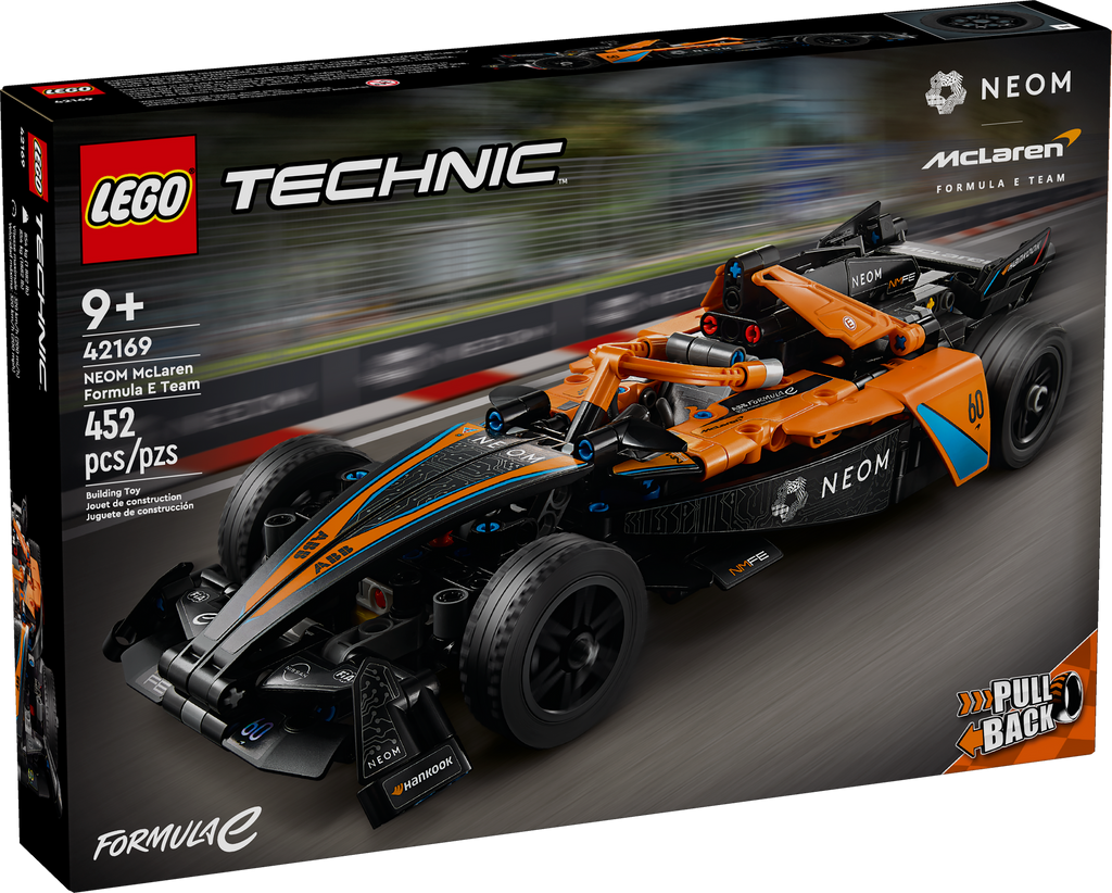 42169 NEOM McLaren Formula E Race Car product image 1, provided for visual reference and product detail review