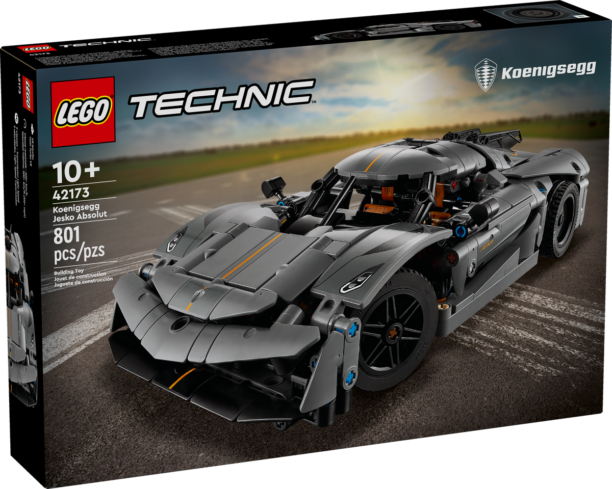 42173 Koenigsegg Jesko Absolut Grey Hypercar product image 1, provided for visual reference and product detail review