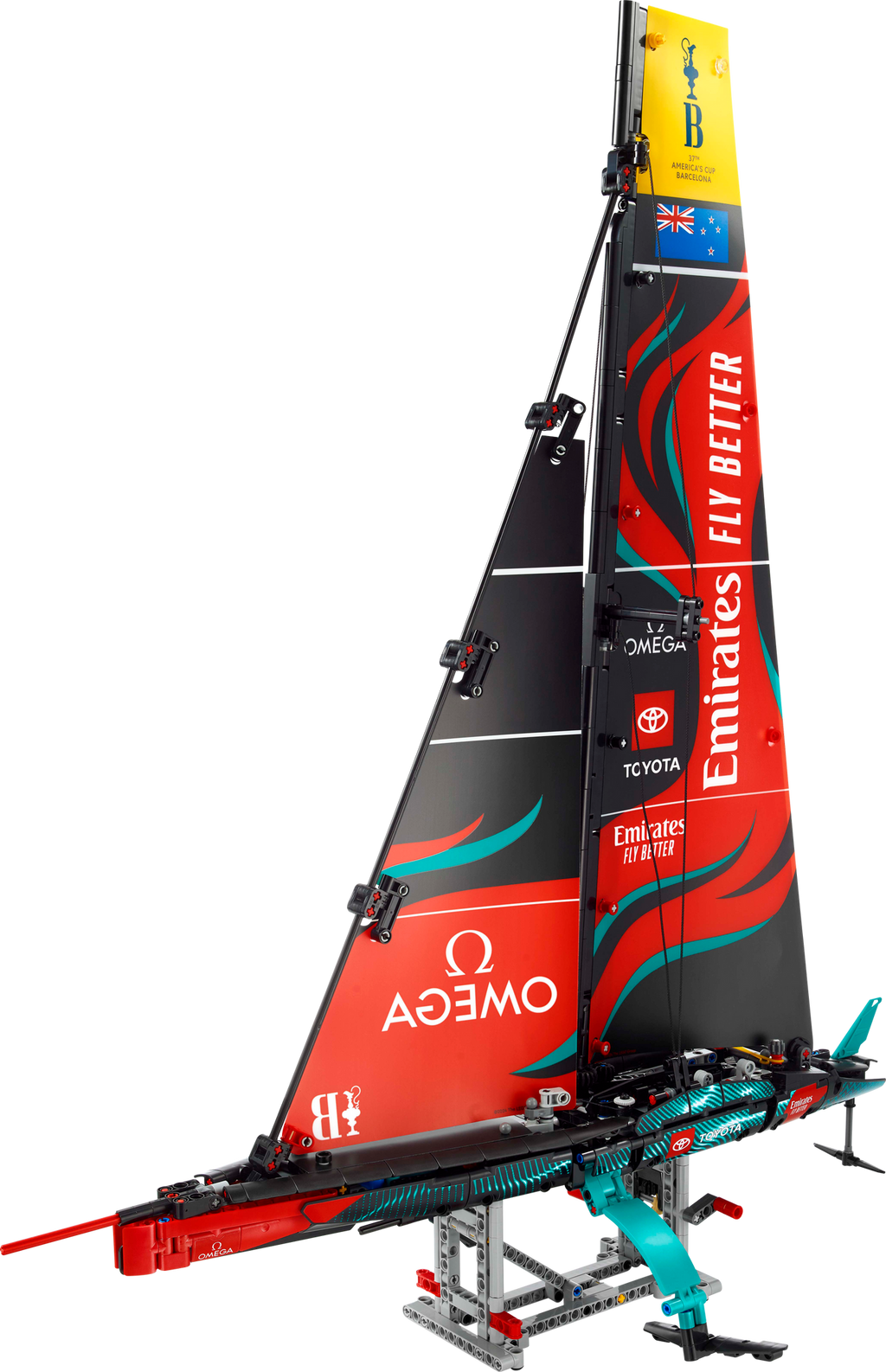 42174 Emirates Team New Zealand AC75 Yacht product image 2, provided for visual reference and product detail review