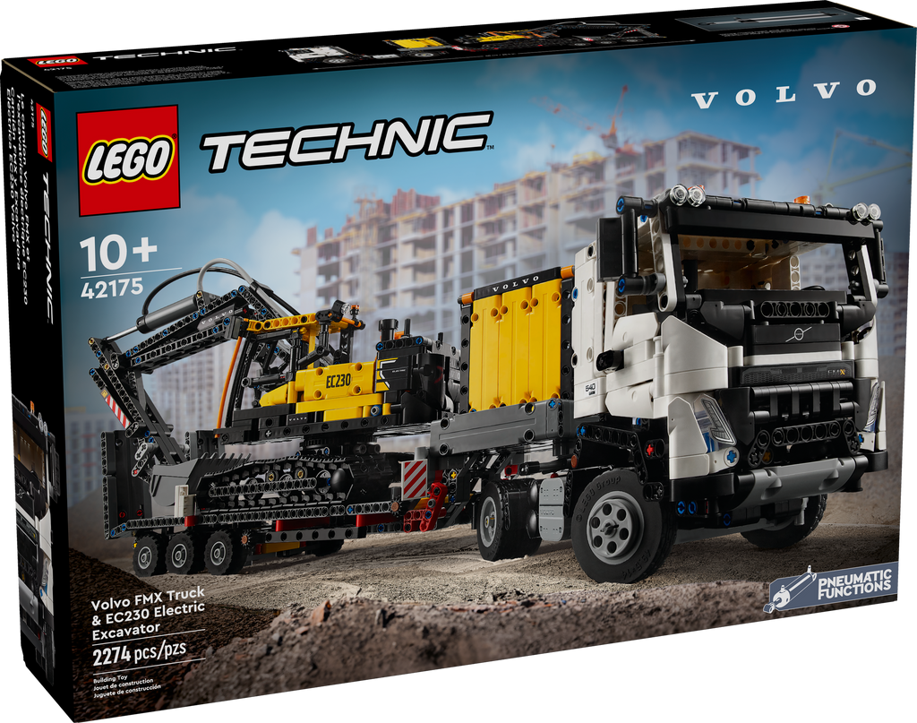 42175 Volvo FMX Truck & EC230 Electric Excavator product image 1, provided for visual reference and product detail review