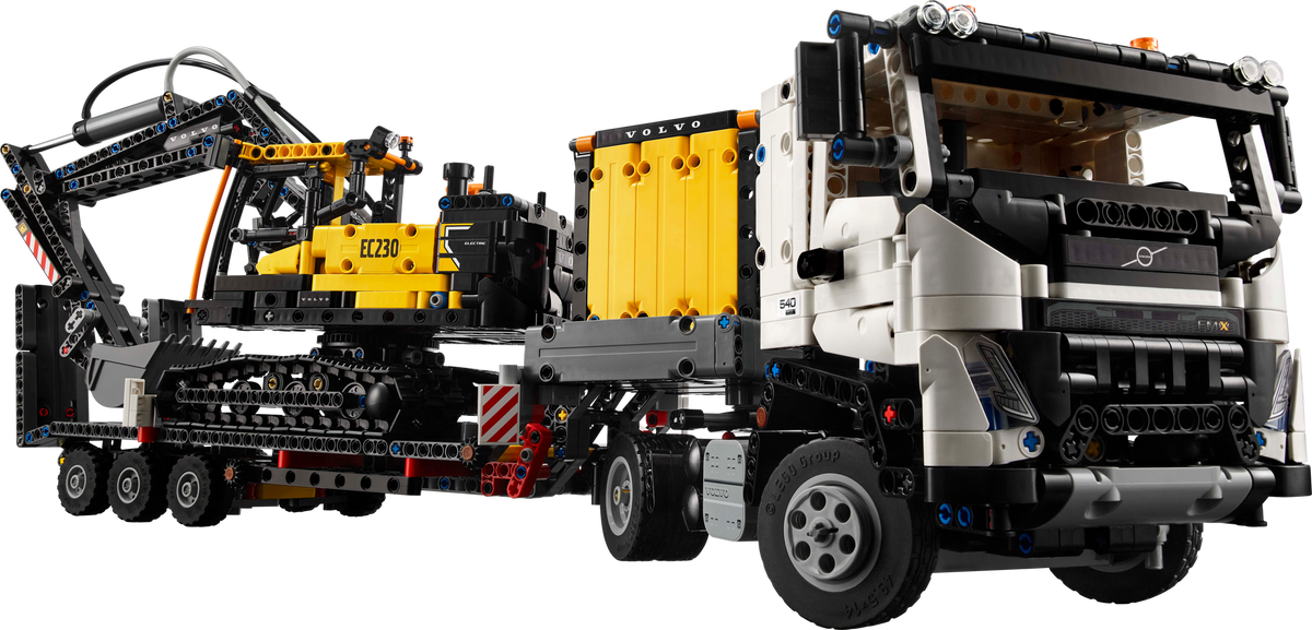 42175 Volvo FMX Truck & EC230 Electric Excavator product image 2, provided for visual reference and product detail review
