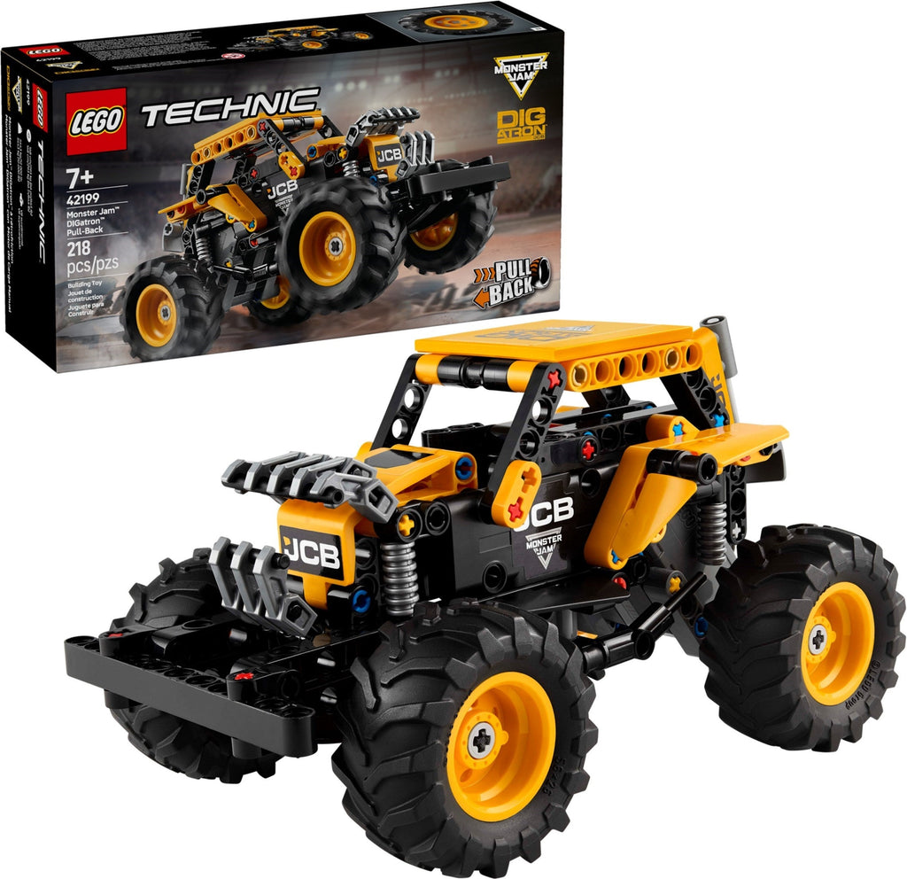 42199 Monster Jam DIGatron Pull-Back product image 1, provided for visual reference and product detail review