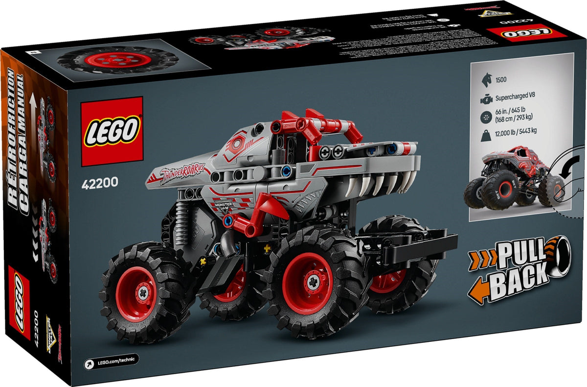 42200 Monster Jam ThunderROARus Pull-Back product image 3, provided for visual reference and product detail review