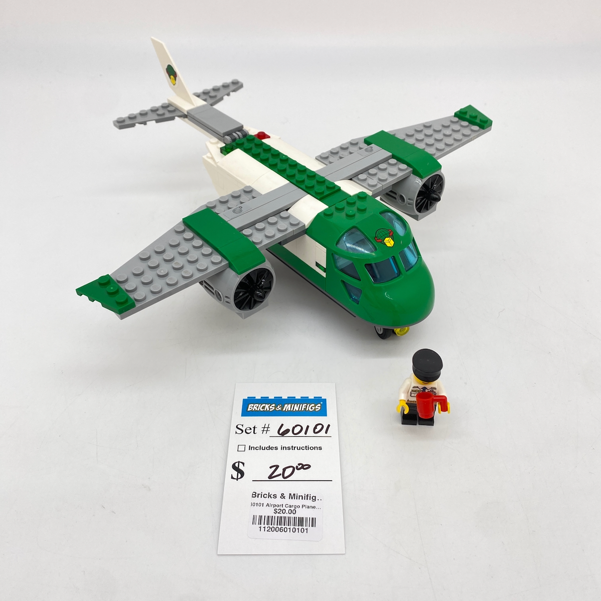 60101 Airport Cargo Plane (U1) product image 1, provided for visual reference and product detail review