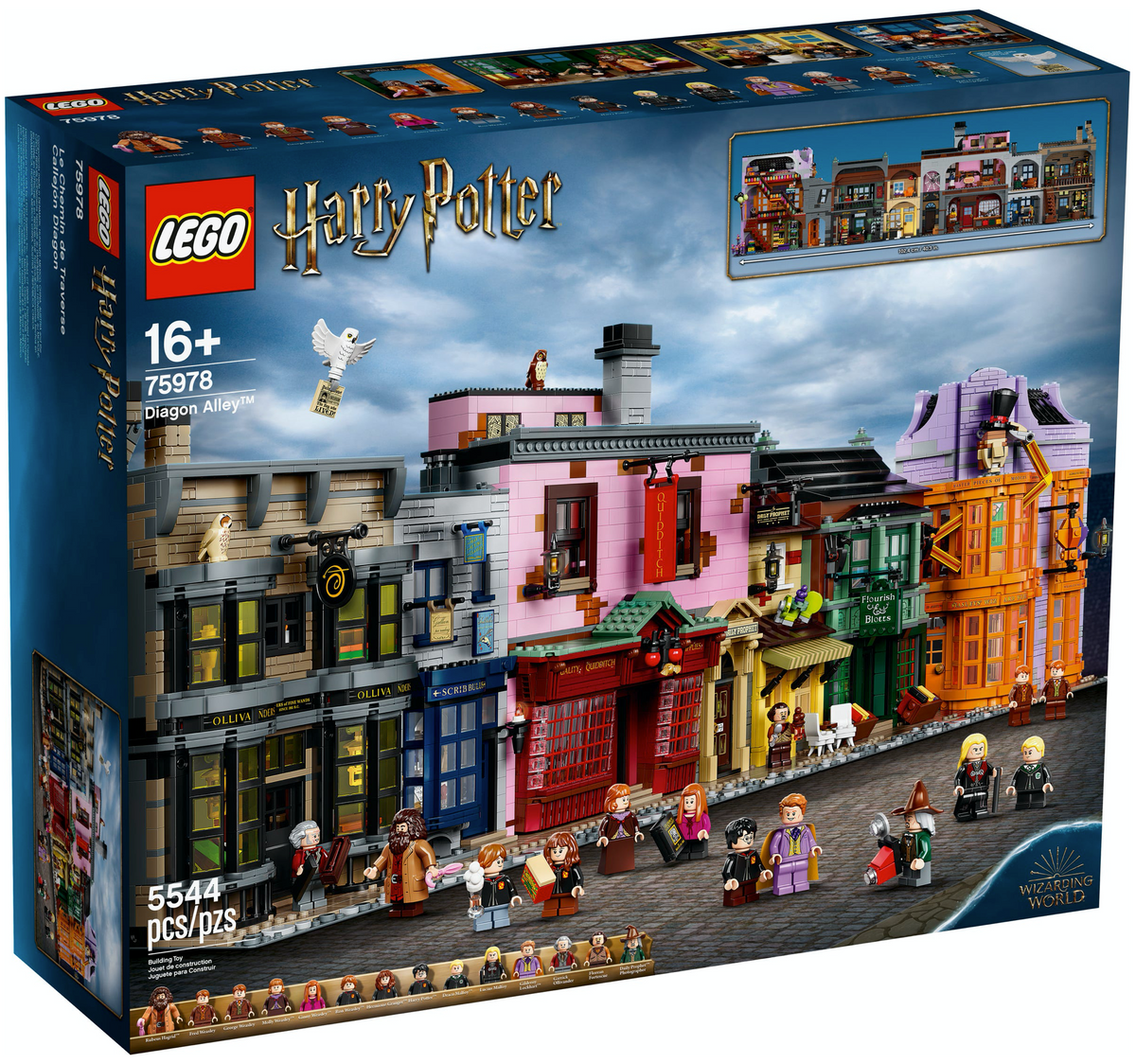 75978 Diagon Alley product image 1, provided for visual reference and product detail review