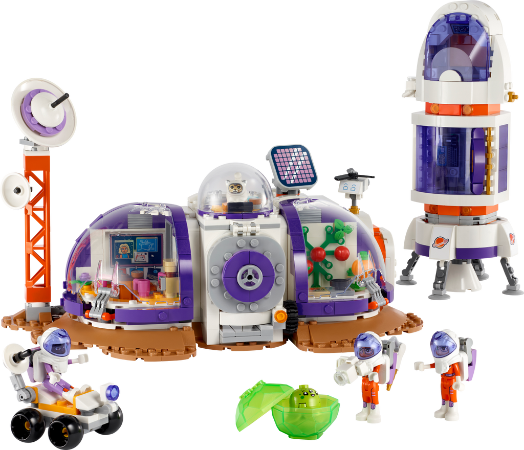 42605 Mars Space Base and Rocket product image 2, provided for visual reference and product detail review