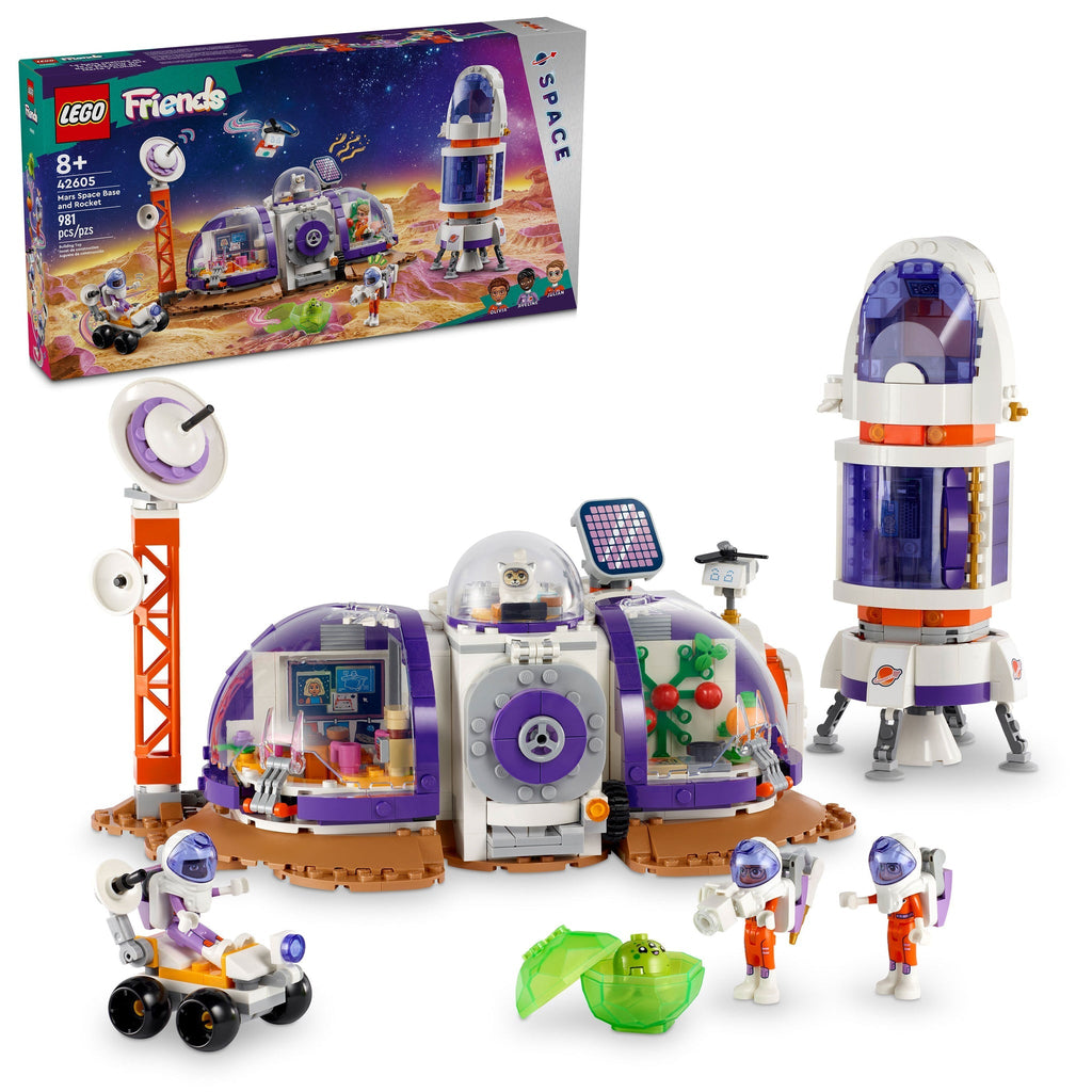 42605 Mars Space Base and Rocket product image 3, provided for visual reference and product detail review