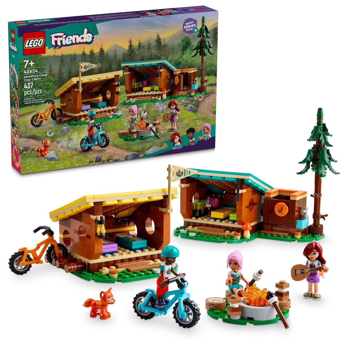 42624 Adventure Camp Cozy Cabins product image 3, provided for visual reference and product detail review