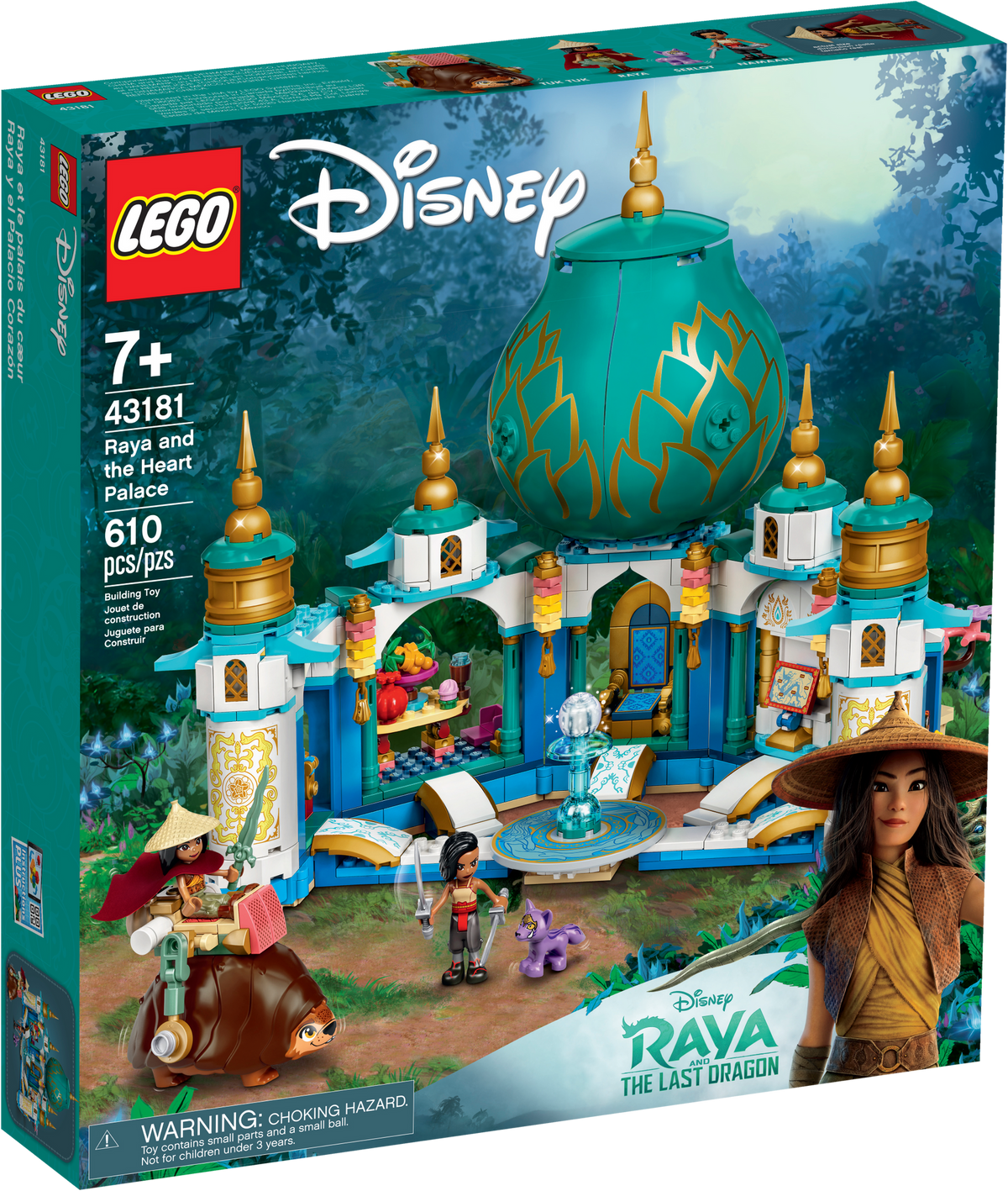43181 Raya and the Heart Palace product image 2, provided for visual reference and product detail review