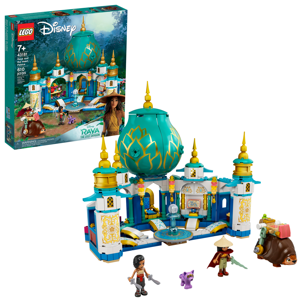 43181 Raya and the Heart Palace product image 1, provided for visual reference and product detail review