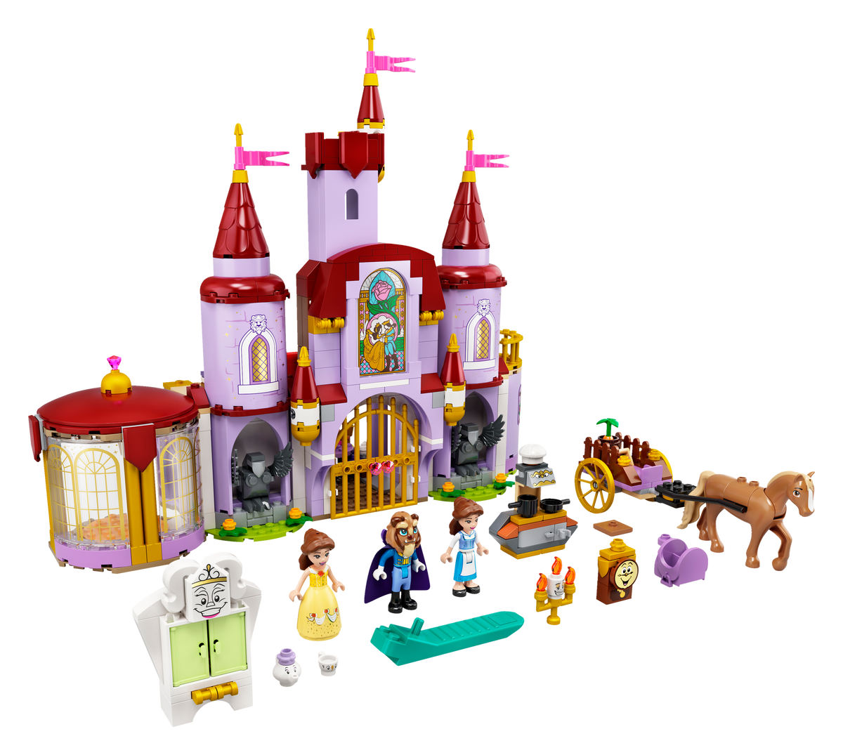 43196 Belle and the Beast's Castle product image 4, provided for visual reference and product detail review