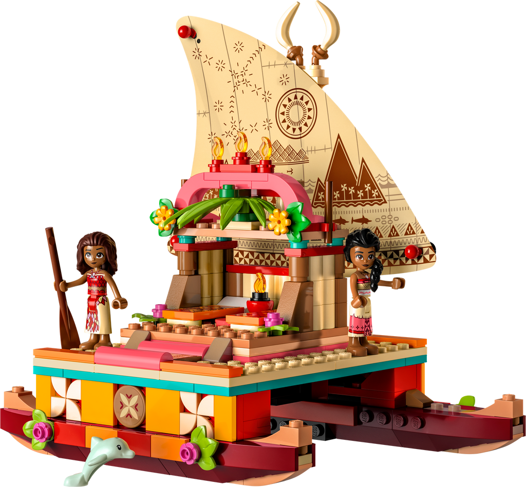 43210 Moana's Wayfinding Boat product image 3, provided for visual reference and product detail review