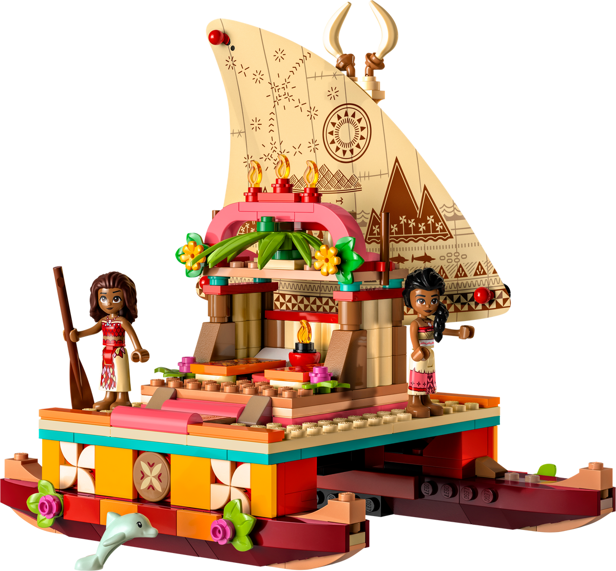 43210 Moana's Wayfinding Boat product image 3, provided for visual reference and product detail review