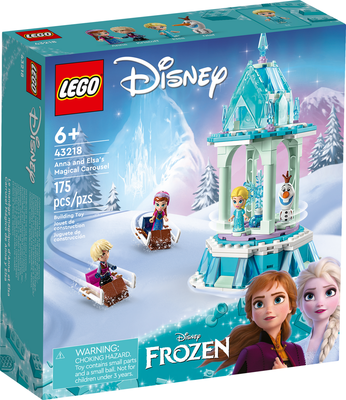 43218 Anna and Elsa's Magical Carousel product image 1, provided for visual reference and product detail review