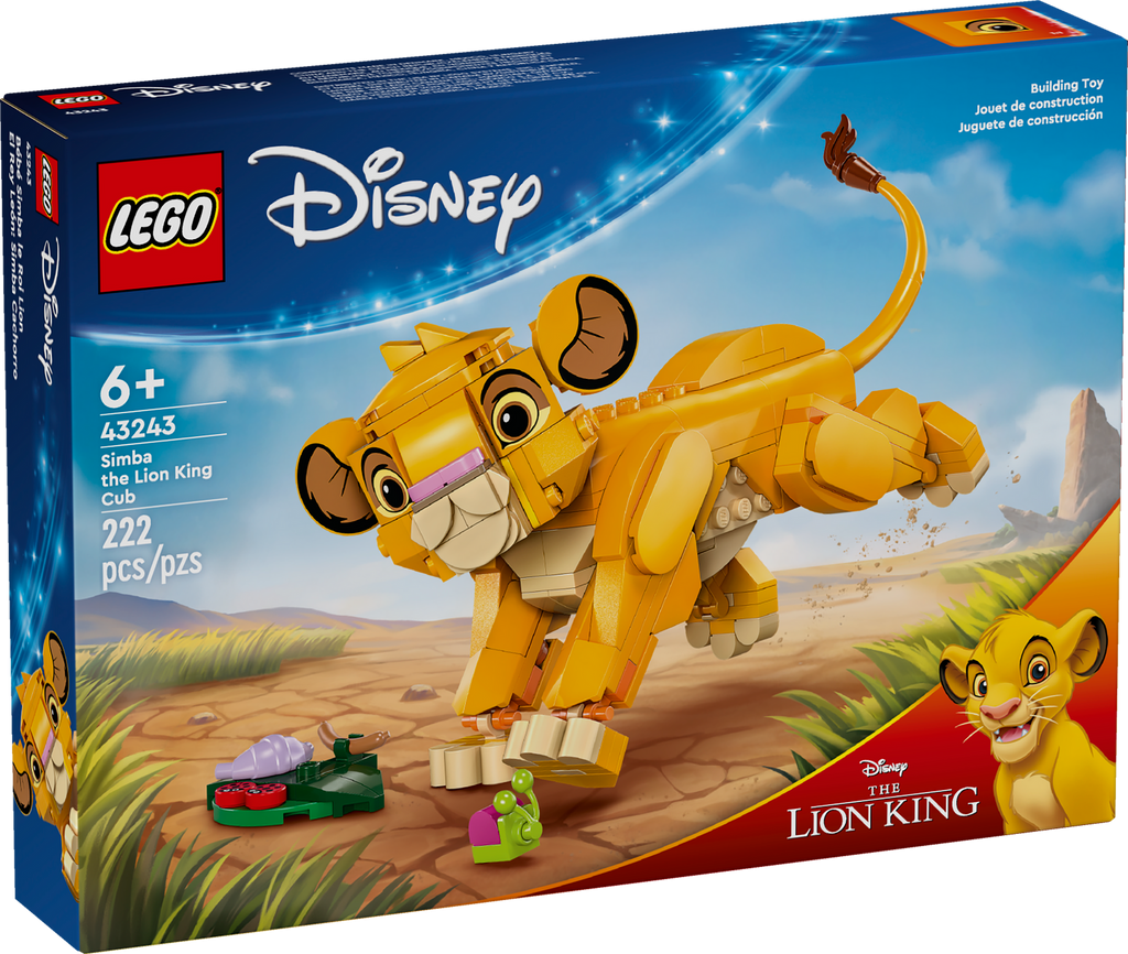 43243 Simba the Lion King Cub product image 1, provided for visual reference and product detail review