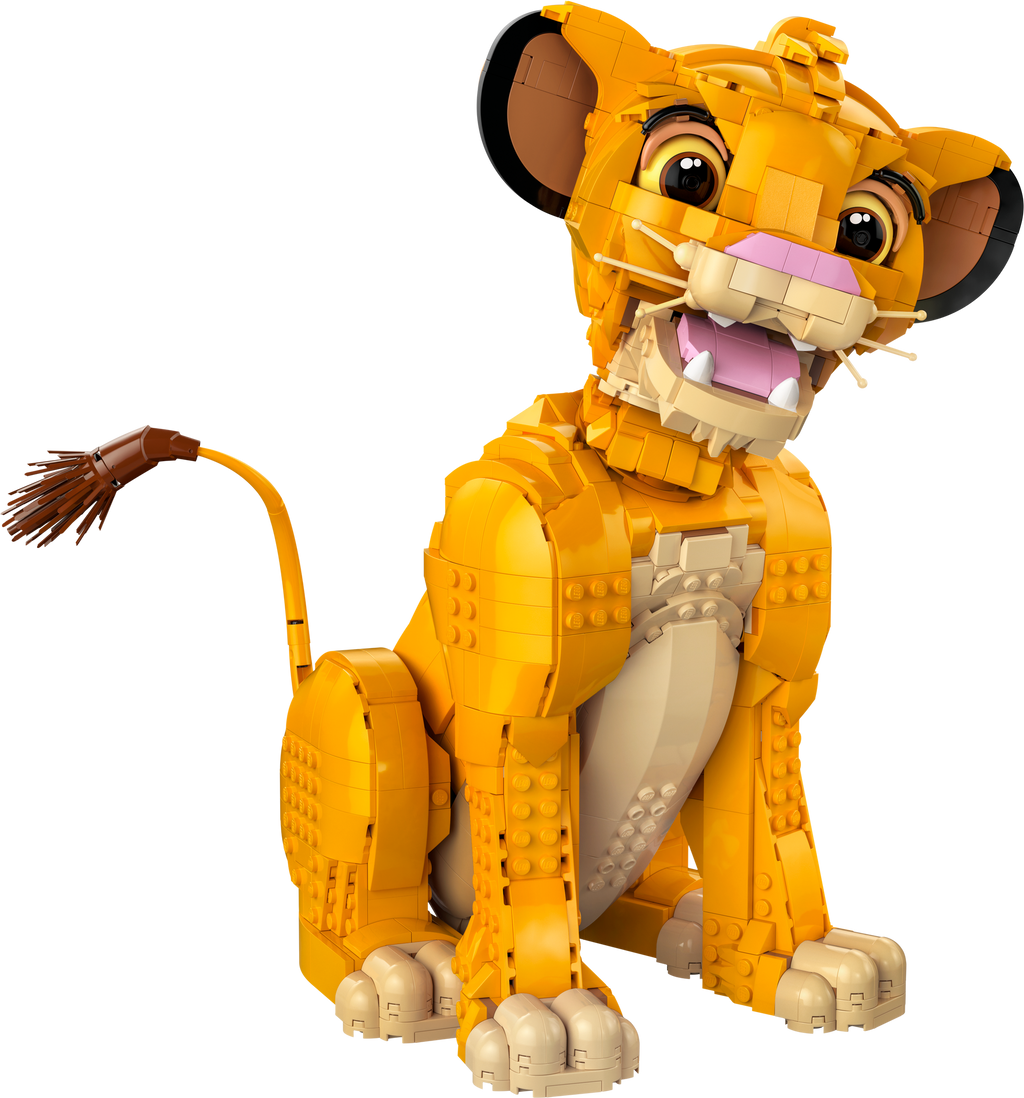 43247 Young Simba the Lion King product image 2, provided for visual reference and product detail review