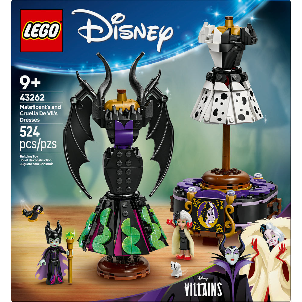 43262 Maleficent's and Cruella de Vil's Dresses product image 1, provided for visual reference and product detail review
