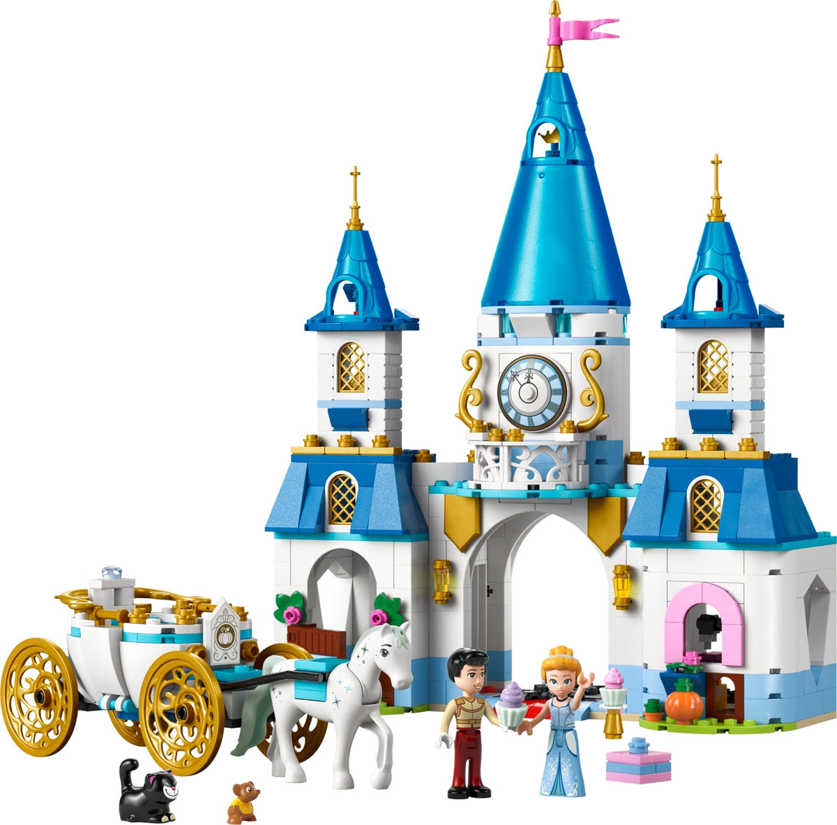 43275 Cinderella's Castle & Horse Carriage product image 2, provided for visual reference and product detail review