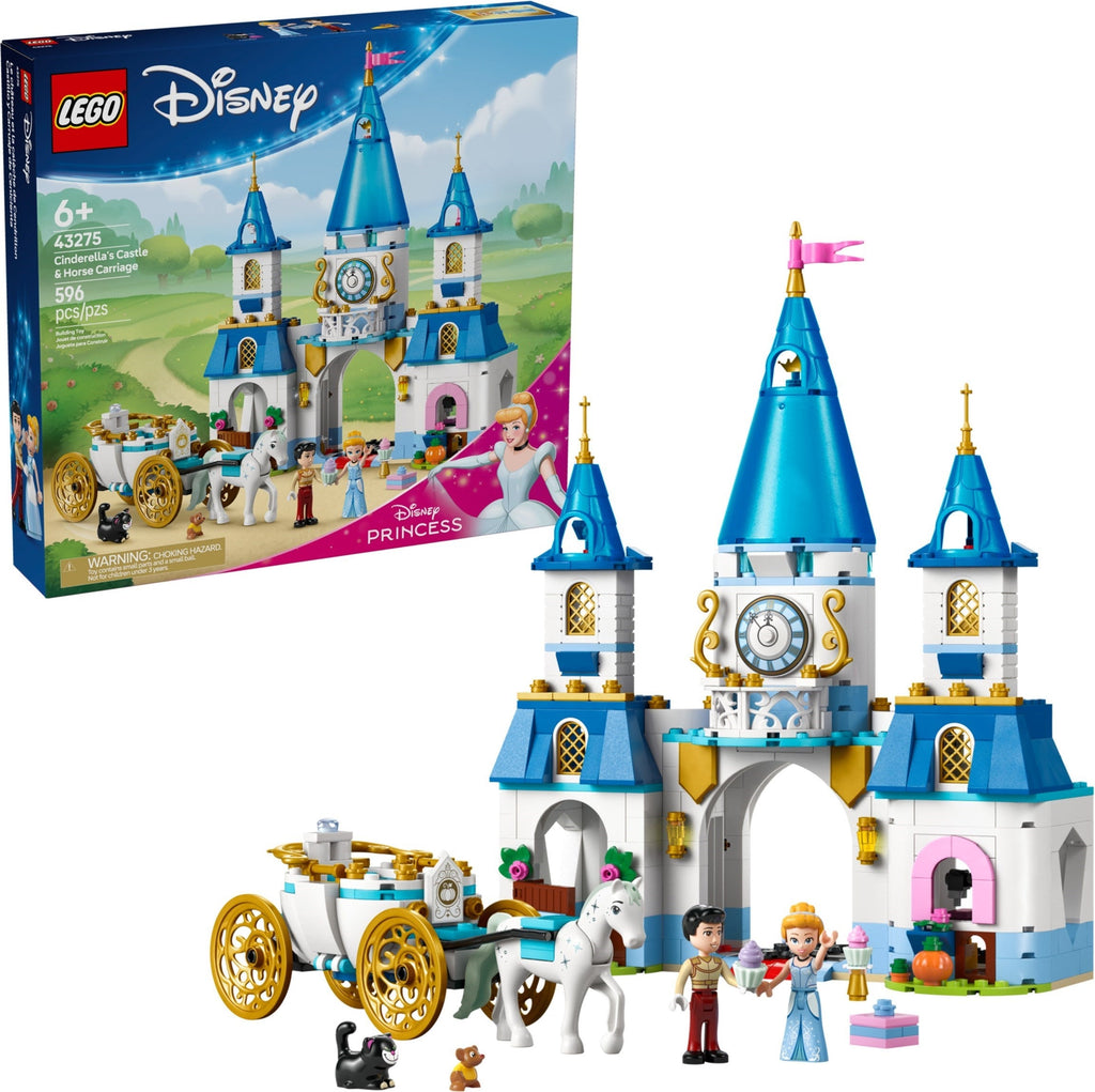 43275 Cinderella's Castle & Horse Carriage product image 1, provided for visual reference and product detail review