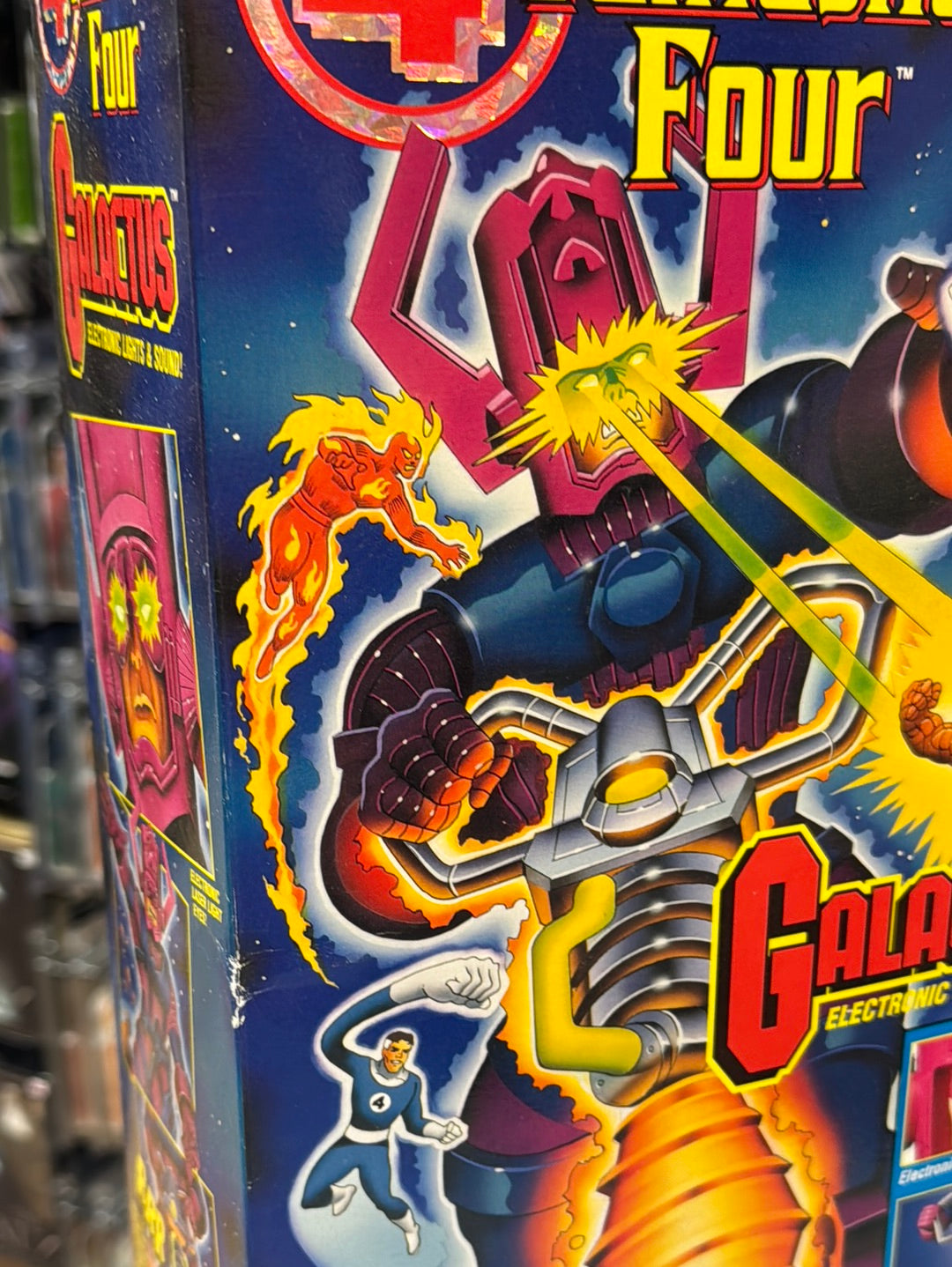 Electronic Lights & Sound Galactus (Vintage Marvel Fantastic Four, Toybiz) SEALED product image 5, provided for visual