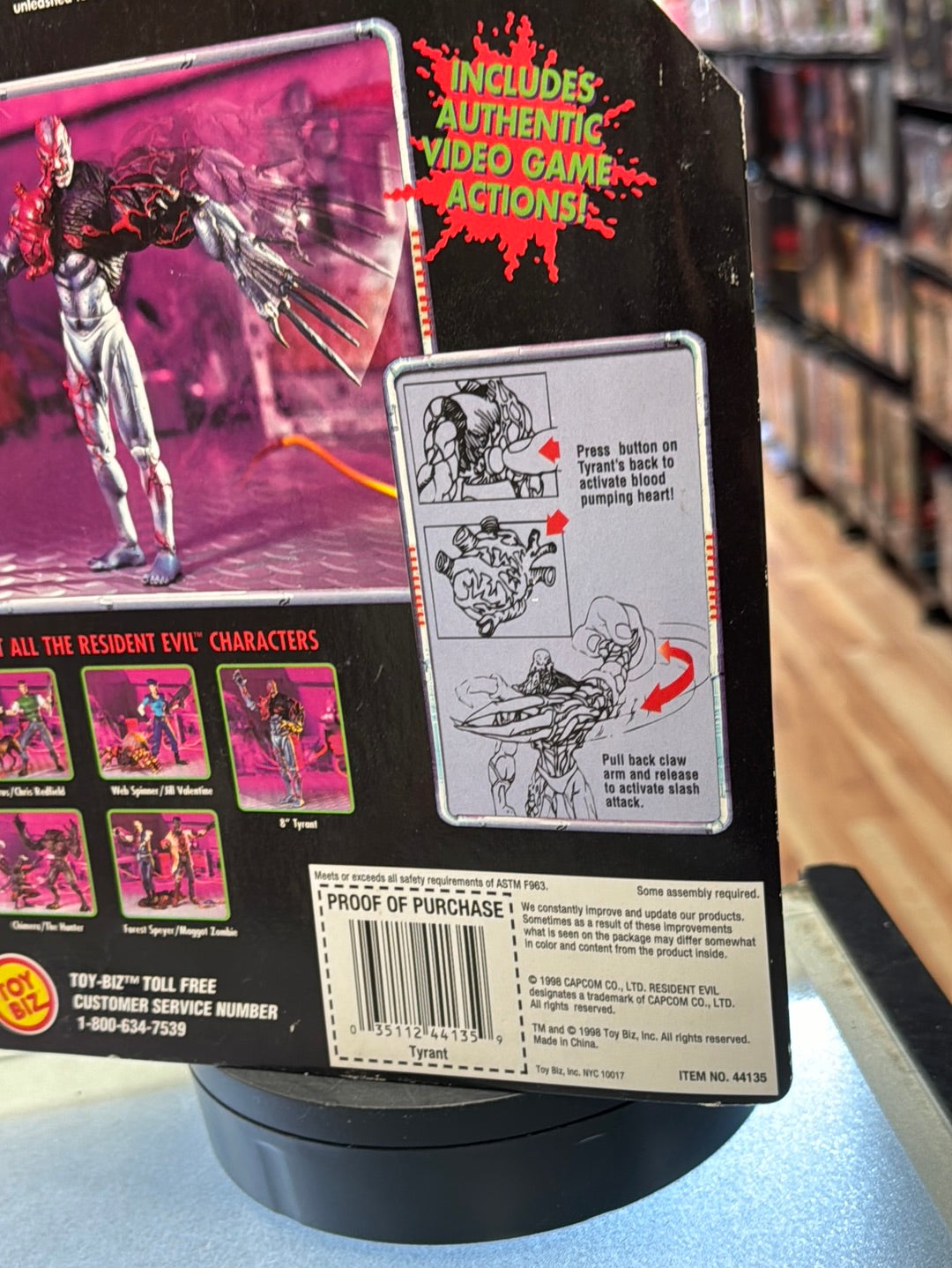 Tyrant (Vintage Resident Evil, Toybiz) Sealed product image 16, provided for visual reference and product detail review
