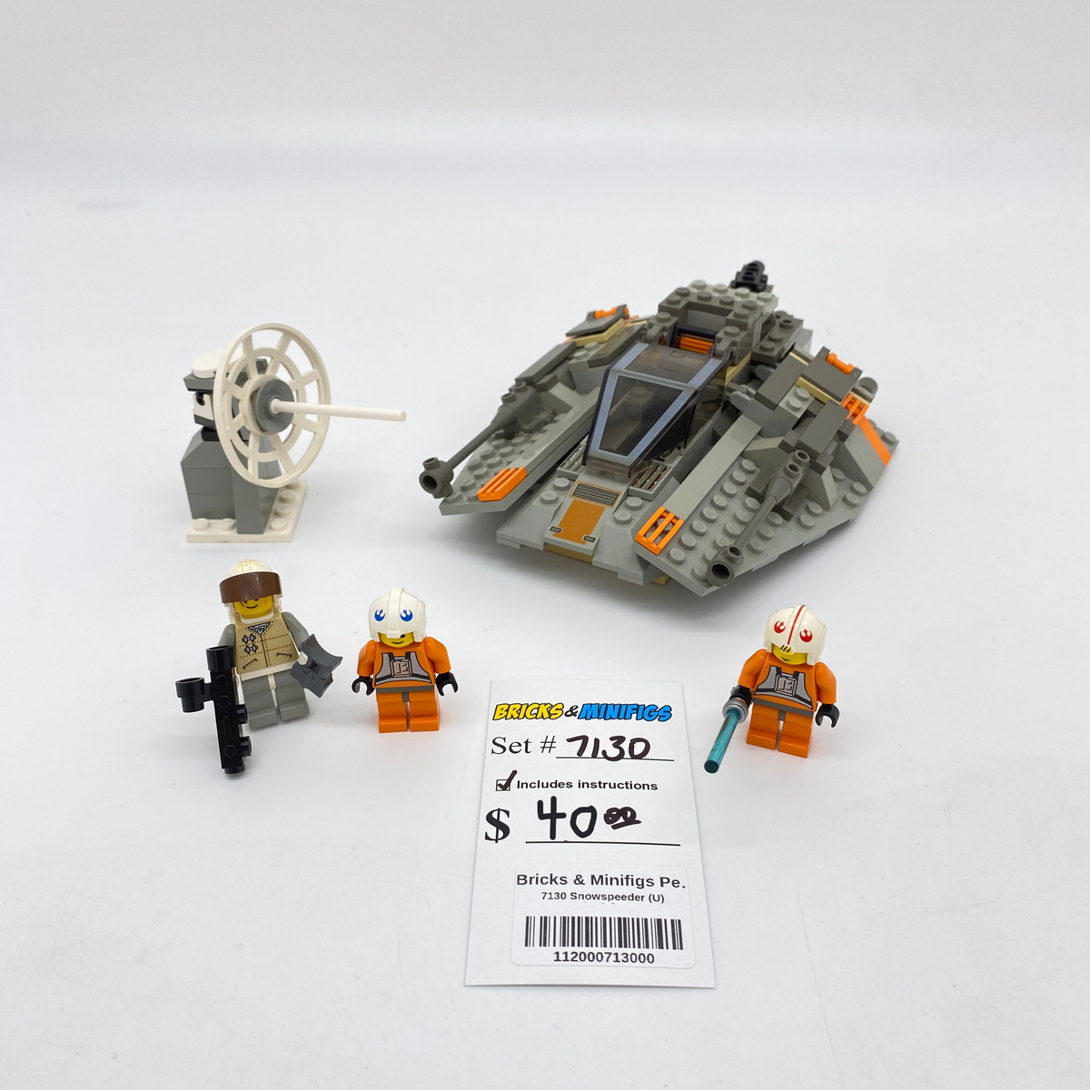 7130 Snowspeeder (U) product image 1, provided for visual reference and product detail review