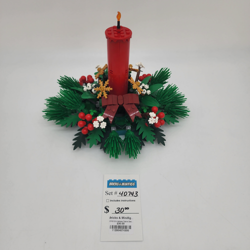 40743 Christmas Table Decoration (U) product image 1, provided for visual reference and product detail review