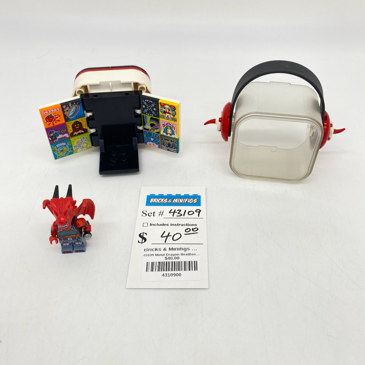 43109 Metal Dragon BeatBox (U) product image 1, provided for visual reference and product detail review