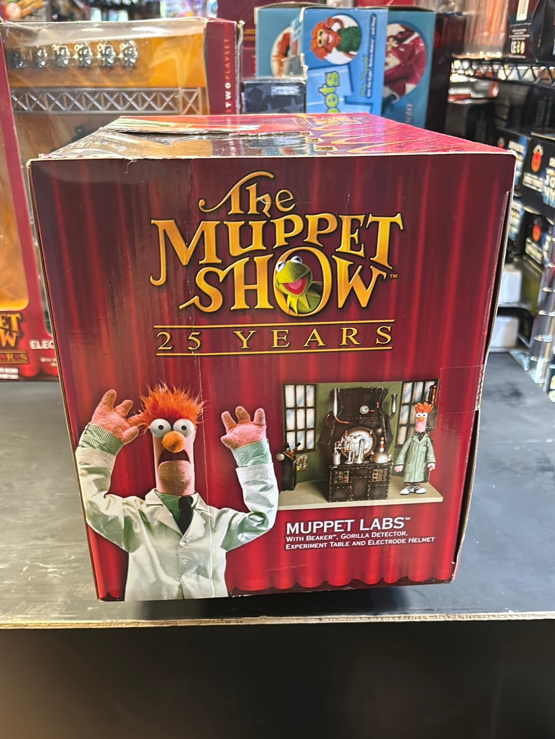 Muppet labs with Beaker (Vintage Muppets Show, Palisades)NIB product image 6, provided for visual reference and product