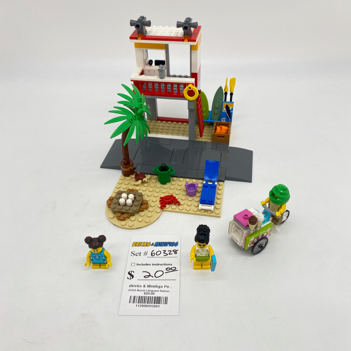 60328 Beach Lifeguard Station (U) product image 1, provided for visual reference and product detail review