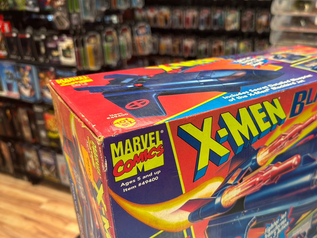 Blackbird Jet Mobile Air Command (Vintage Marvel X-Men, Toybiz) SEALED product image 2, provided for visual reference and
