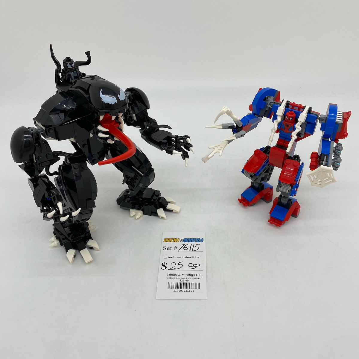 76115 Spider Mech vs. Venom (U1) product image 1, provided for visual reference and product detail review