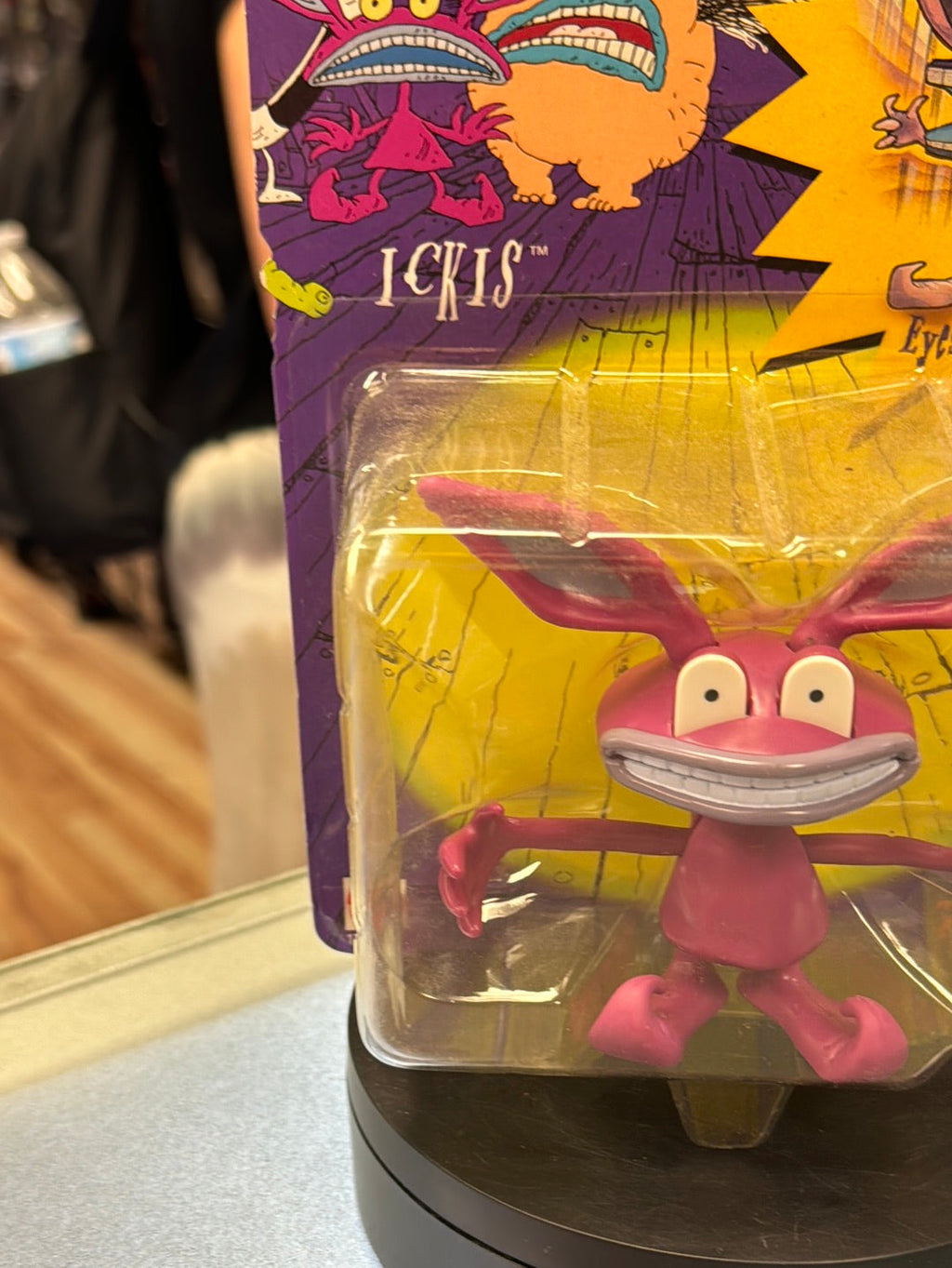 Ickis (Vintage Aahh Real Monsters, Mattel) Sealed product image 5, provided for visual reference and product detail review