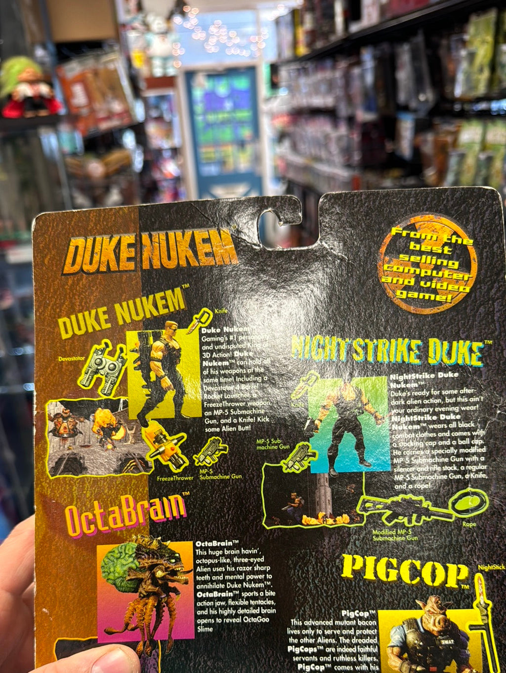 Pigcop (Vintage Duke Nukem, ReSaurus) SEALED product image 16, provided for visual reference and product detail review